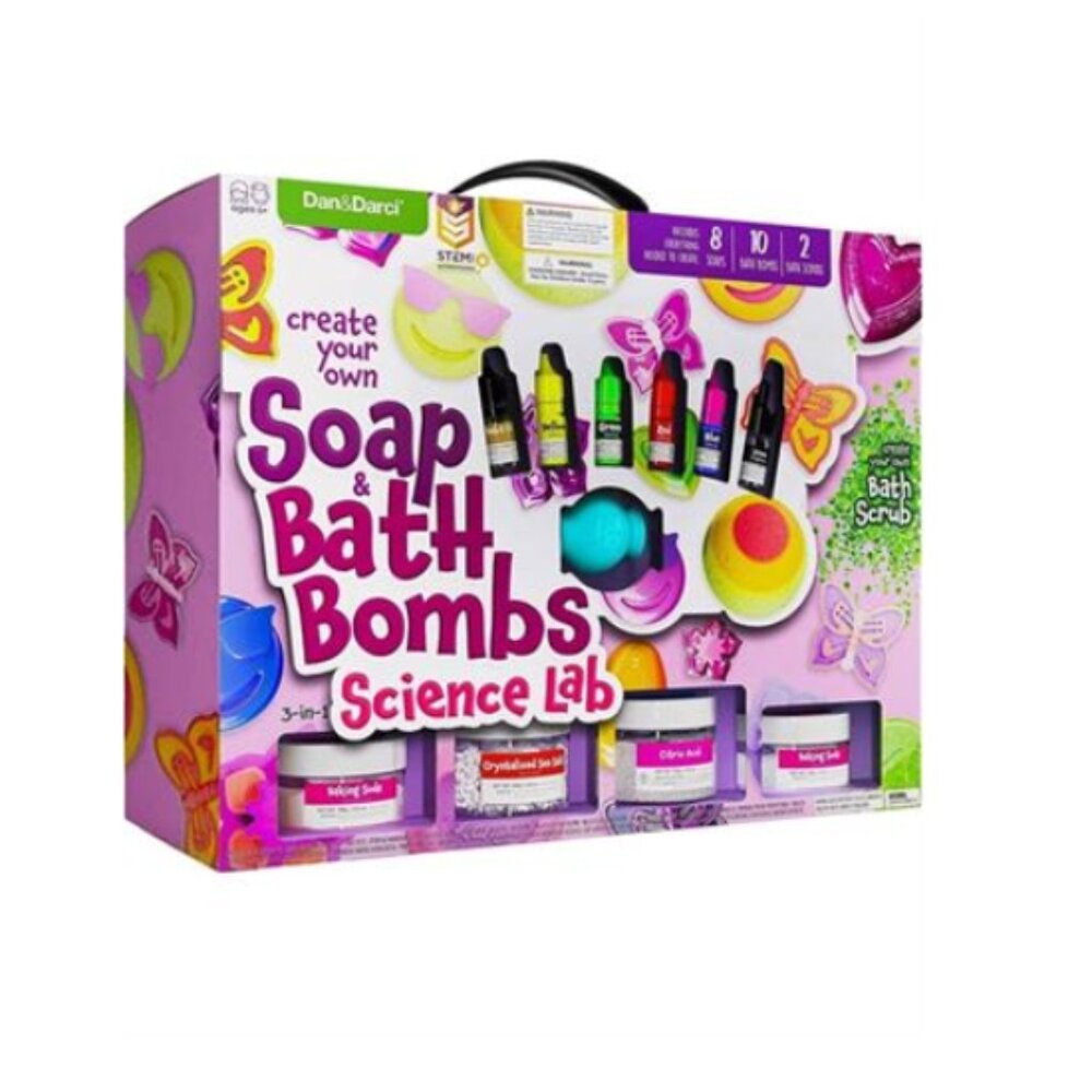 SOAP & BATH BOMB MAKING KIT FOR KIDS